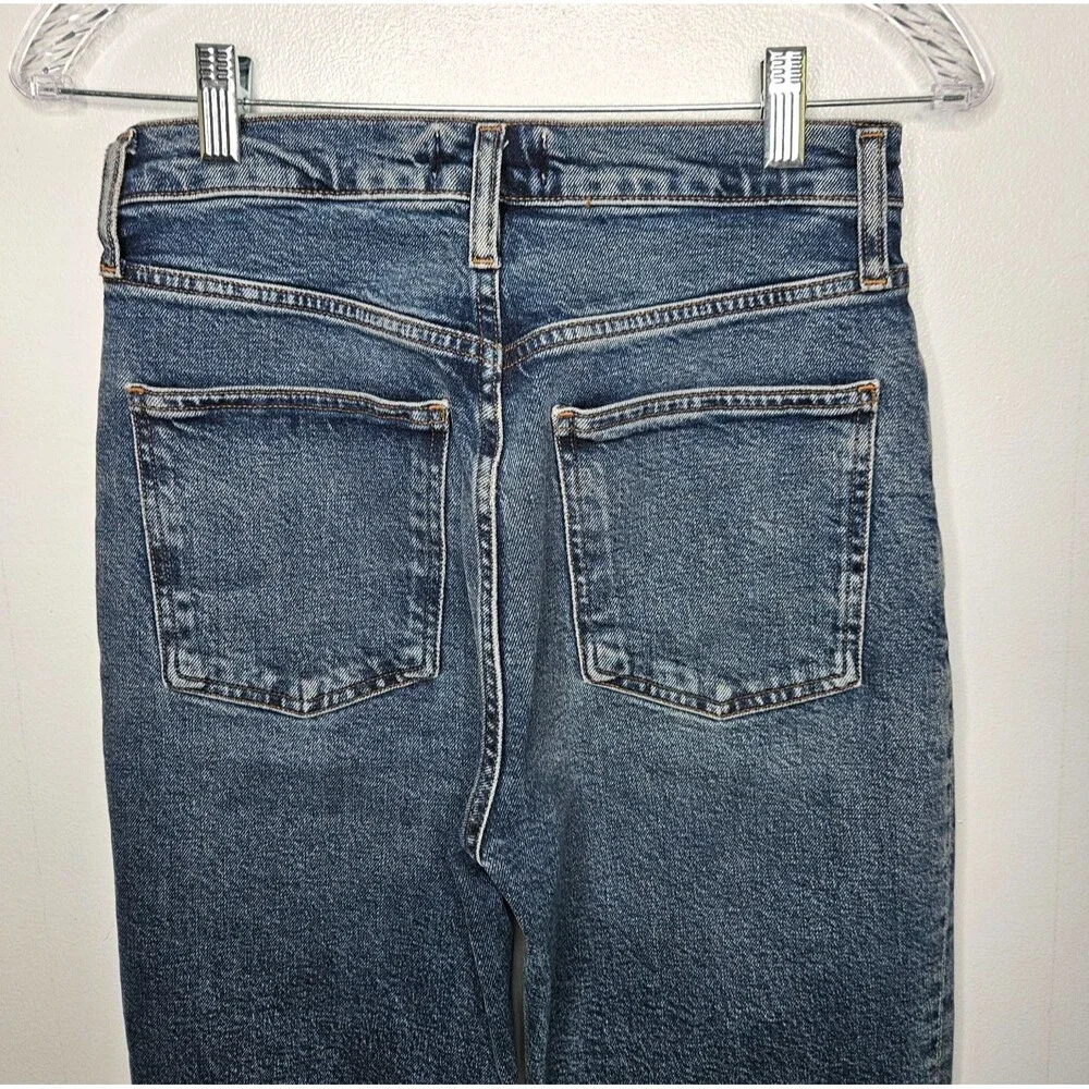 AGOLDE Vintage High Rise Bootcut Jeans 25 Prophecy Medium Wash High Rise Stretch